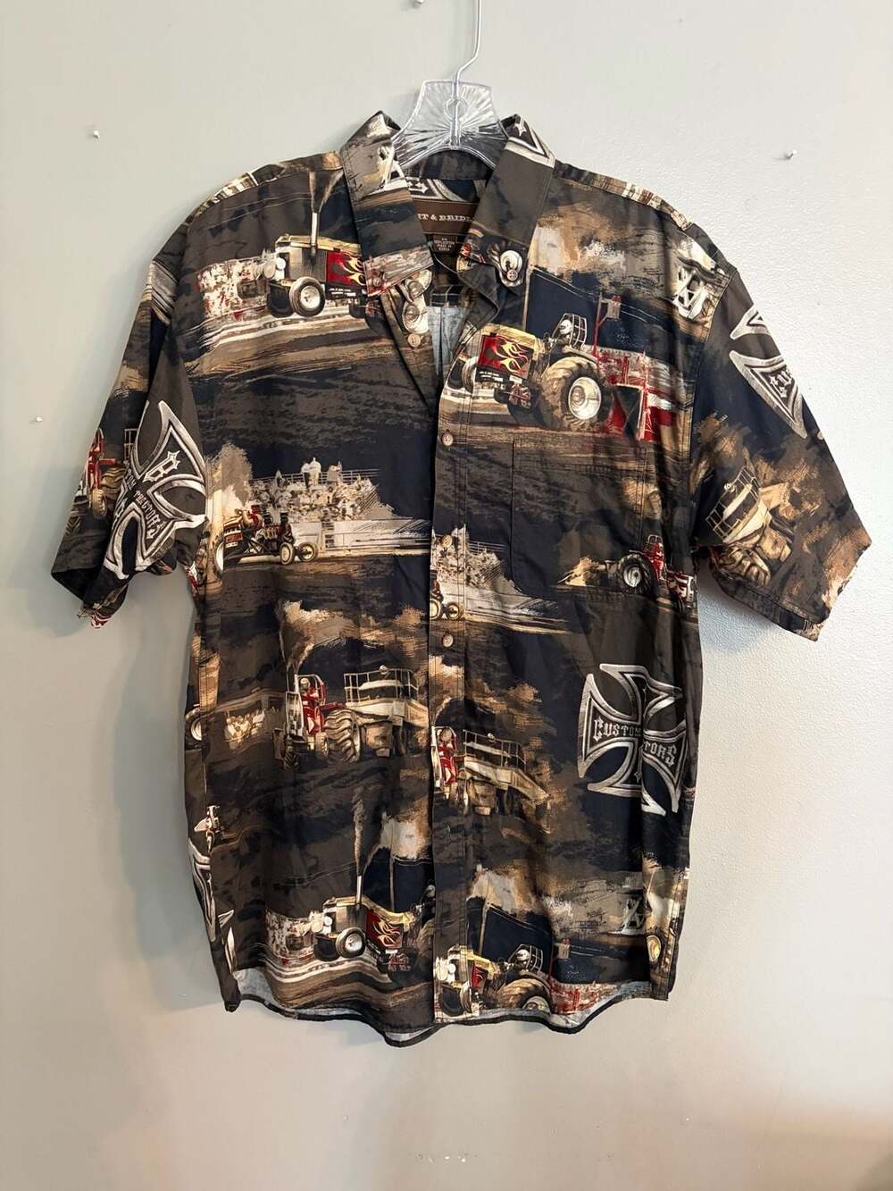 Bit & Bridle Custom Tractors Shirt size M
